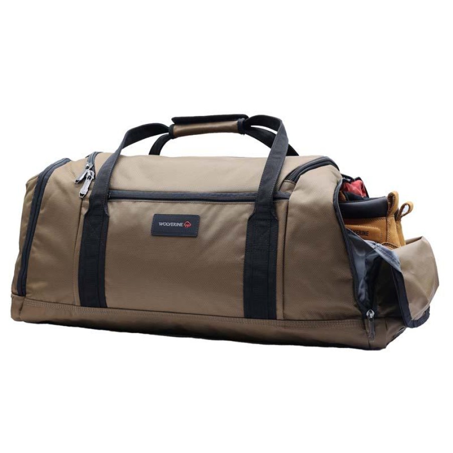 Accessories Wolverine Gear Bags & Backpacks | Wolverine 26" Duffle Bag With Boot Compartment