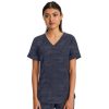 Healthcare Healing Hands Scrub Tops | Purple Label By Healing Hands Camo Women'S Joy V-Neck Scrub Top