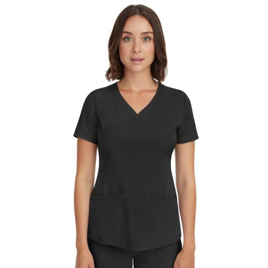 Healthcare Healing Hands Scrub Tops | Hh Works By Healing Hands Women'S Monica V-Neck Scrub Top