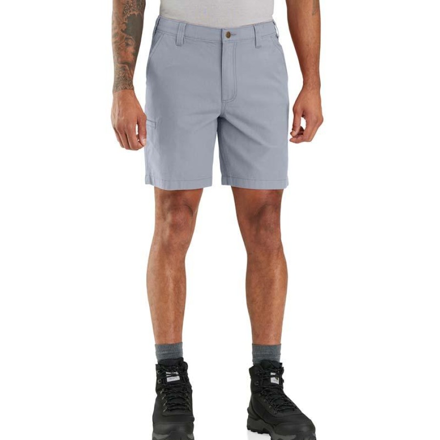 Workwear Carhartt Shorts | Carhartt Men'S Rugged Flex 8" Canvas Work Short