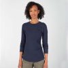 Workwear Dickies T-Shirts | Dickies Women'S Long Sleeve Thermal Shirt