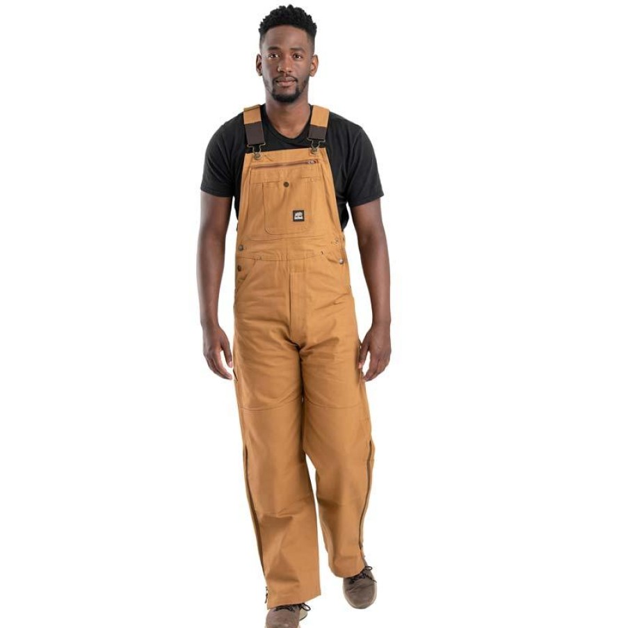 Outerwear Berne Bib Overalls | Berne Men'S Heritage Unlined Duck Bib Overall