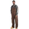 Outerwear Berne Bib Overalls | Berne Men'S Heartland Mid-Weight Insulated Washed Duck Bib Overall