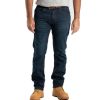 Workwear Berne Jeans | Berne Men'S Highland Flex Relaxed Fit 5-Pocket Jean