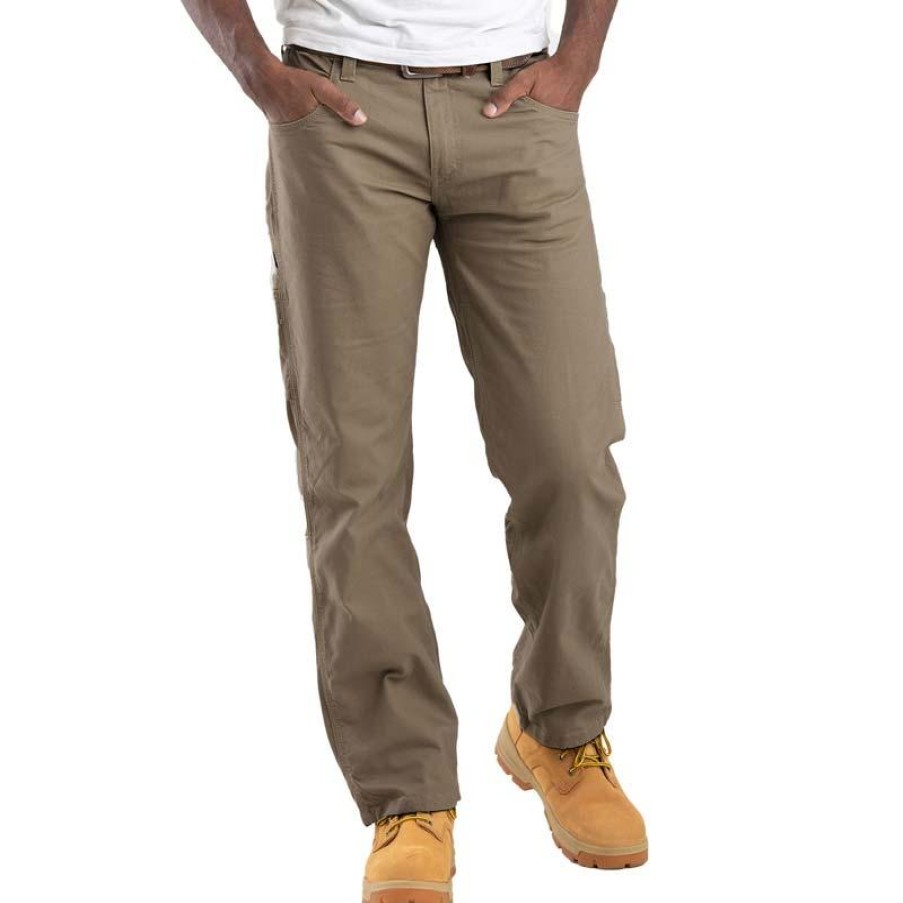 Workwear Berne Jeans | Berne Men'S Highland Flex Duck Carpenter Pant