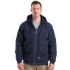 Outerwear Berne Hoodies | Berne Men'S Highland Insulated Full-Zip Hooded Sweatshirt