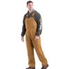 Outerwear Berne Bib Overalls | Berne Men'S Heartland Heavyweight Insulated Washed Duck Bib Overall