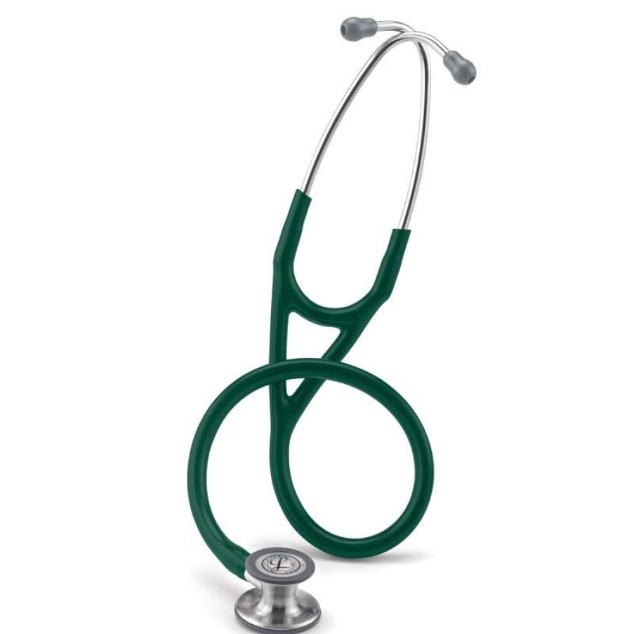 Accessories Littmann Stethoscopes | Littmann Cardiology Iv Diagnostic Stethoscope Hunter Green