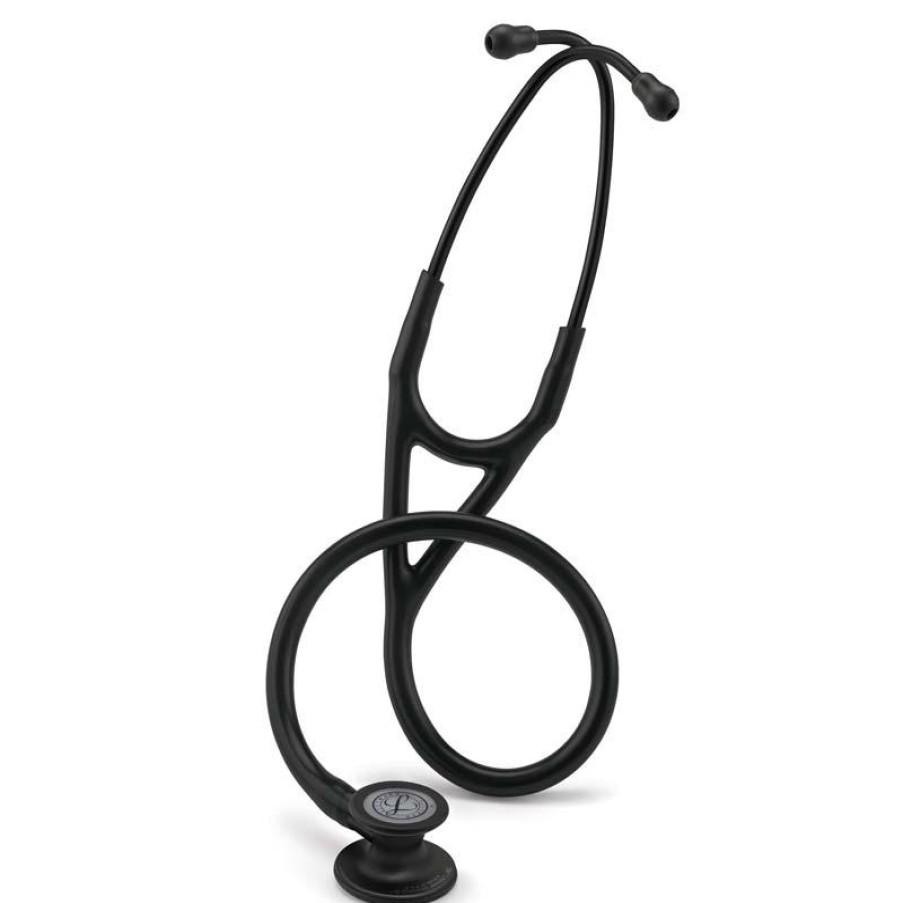 Accessories Littmann Stethoscopes | Littmann Cardiology Iv Diagnostic Stethoscope-All Black