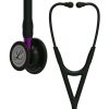 Accessories Littmann Stethoscopes | Littmann Cardiology Iv Diagnostic Stethoscope-All With Purple Stem Black