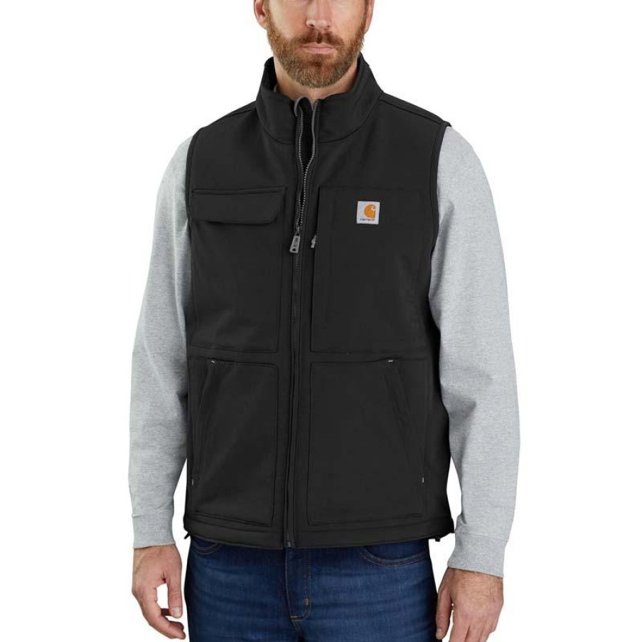 Outerwear Carhartt Vests | Carhartt Men'S Super Dux Sherpa Lined Vest