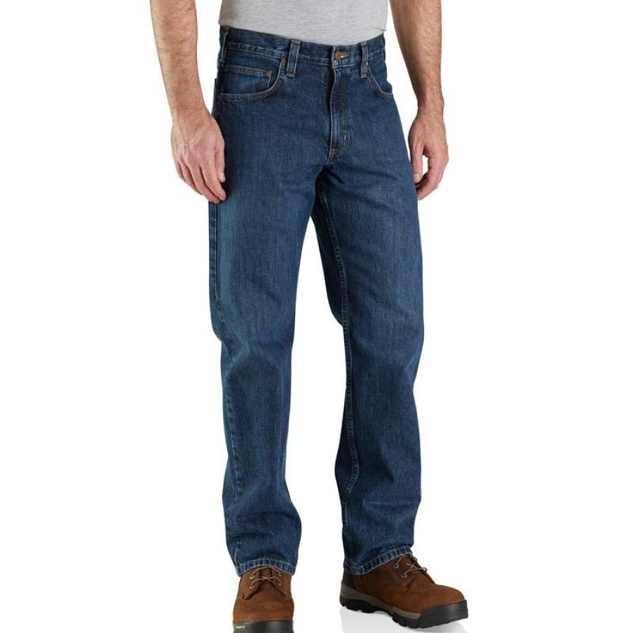 Workwear Carhartt Jeans | Carhartt Men'S Relaxed Fit 5-Pocket Jean