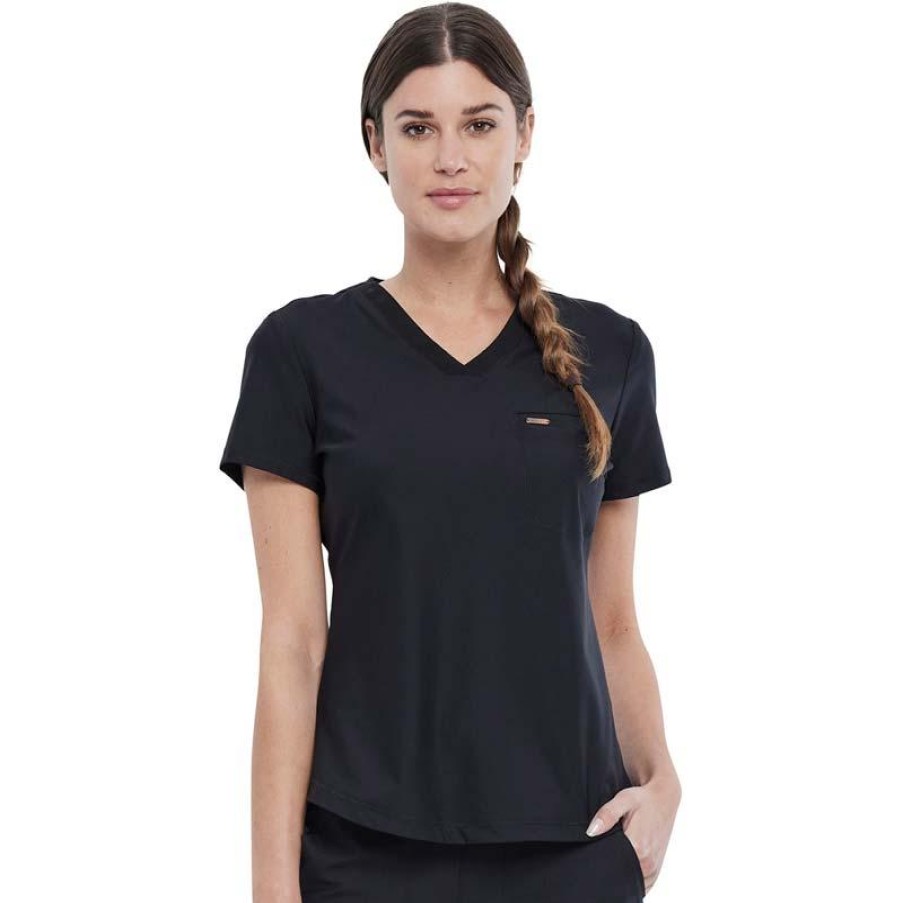 Healthcare Form by Cherokee Scrub Tops | Form By Cherokee Women'S Tuckable V-Neck Scrub Top