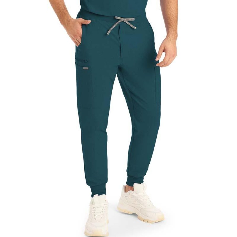 Healthcare Landau Forward Scrub Pants | Landau Forward Men'S 7 Pocket Cargo Jogger Scrub Pant