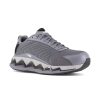 Footwear Reebok Non-Slip Shoes | Reebok Work Men'S Zig Elusion Heritage Work Composite Toe Low Cut Sneaker Gray