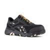 Footwear Reebok Non-Slip Shoes | Reebok Work Women'S Nanoflex Tr Work Composite Toe Sd Athletic Work Shoe Black/Camo/Brown