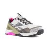 Footwear Reebok Non-Slip Shoes | Reebok Work Women'S Nano X1 Adventure Work Composite Toe Athletic Work Shoe Silver/Army Green/Pink