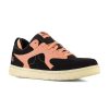 Footwear Volcom Athletic | Volcom Women'S Vitals Composite Toe Sd Skate Work Shoe Black/Clay Orange