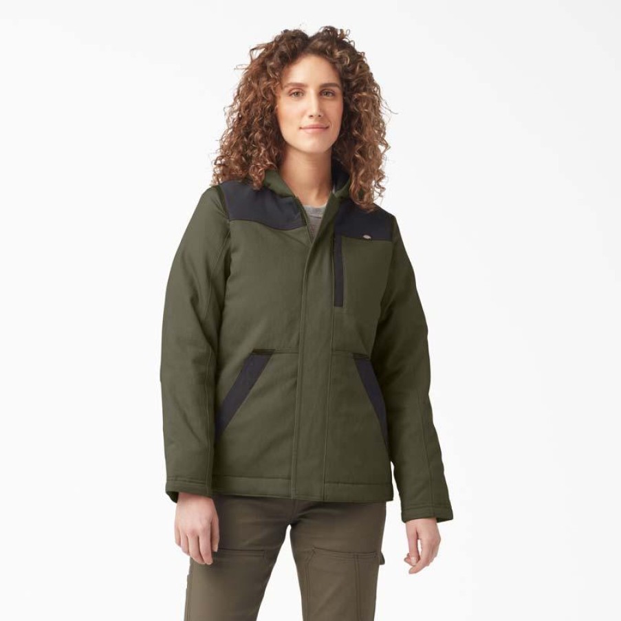 Outerwear Dickies Jackets | Dickies Women'S Flex Duratech Renegade Insulated Jacket