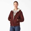 Outerwear Dickies Jackets | Dickies Women'S Sherpa Lined Duck Jacket