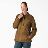 Outerwear Dickies Coats | Dickies Women'S Waxed Canvas Chore Coat