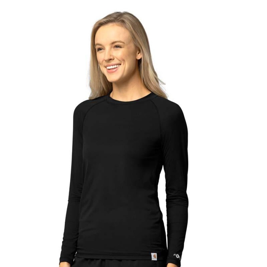 Healthcare Carhartt Cross-Flex Tees & Layering Pieces | Carhartt Force Cross-Flex Women'S Performance Tee