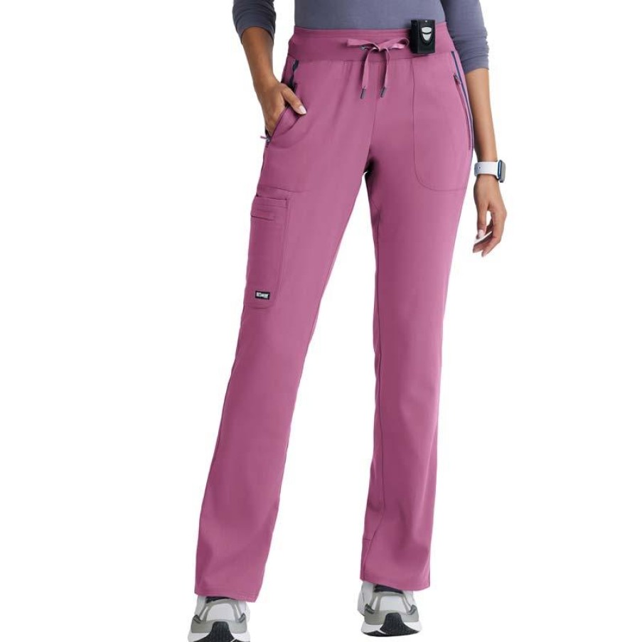 Healthcare Grey's Anatomy Impact Scrub Pants | Grey'S Anatomy Impact Women'S Elevate Cargo Scrub Pant