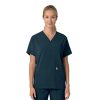 Healthcare Carhartt Cross-Flex Scrub Tops | Carhartt Force Cross-Flex Women'S Oversized V-Neck Scrub Top