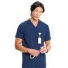 Healthcare Infinity GNR8 Scrub Tops | Infinity Gnr8 Men'S V-Neck Scrub Top