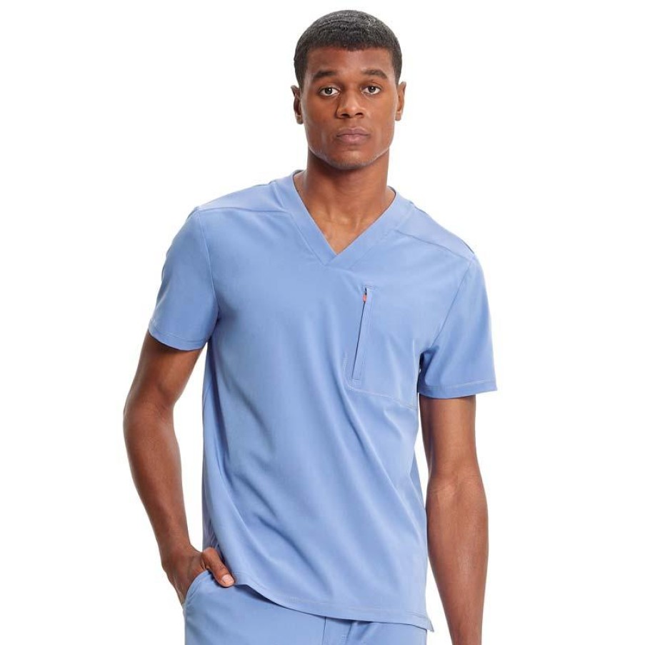 Healthcare Infinity GNR8 Scrub Tops | Infinity Gnr8 Men'S V-Neck Scrub Top