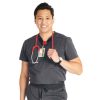 Healthcare Cherokee Atmos Scrub Tops | Cherokee Atmos Men'S V-Neck Scrub Top