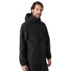 Outerwear Helly Hansen Rain Jackets | Helly Hansen Men'S Manchester 2.0 Waterproof Shell Jacket Black